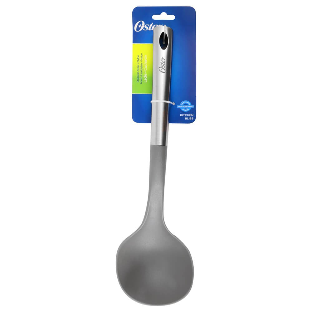 Cucharon, De Nailon, Con Asa De Acero Inoxidable