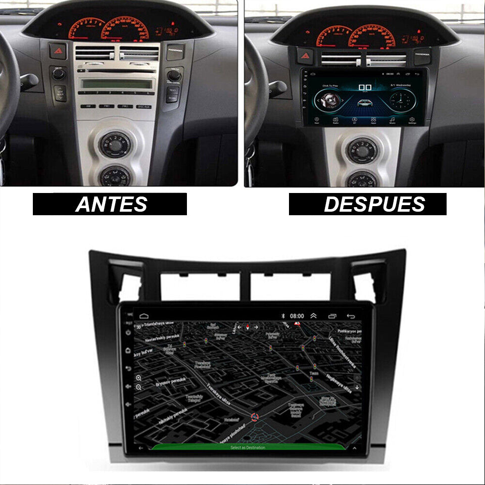 2007 toyota yaris radio deals dash kit