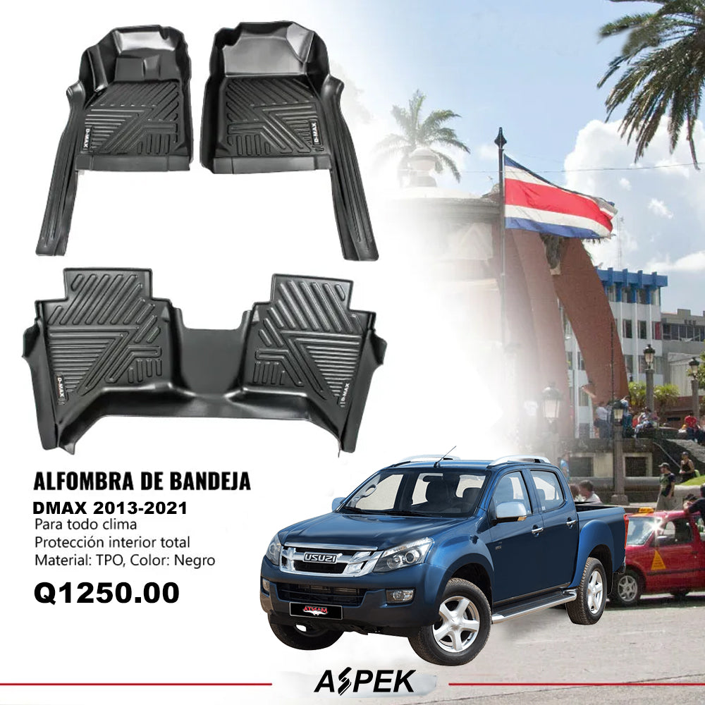 Alfombras 3D para Vehículo 3 Piezas