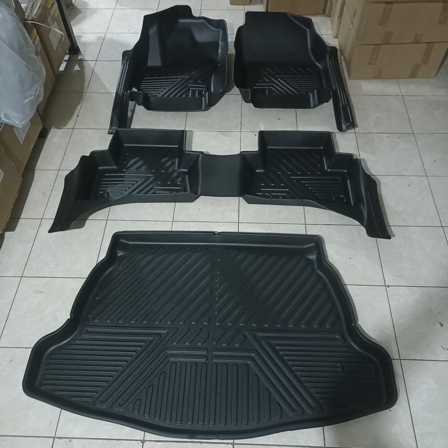 Alfombras 5D para Toyota Corolla Cross 2020 al 2024 4 Piezas