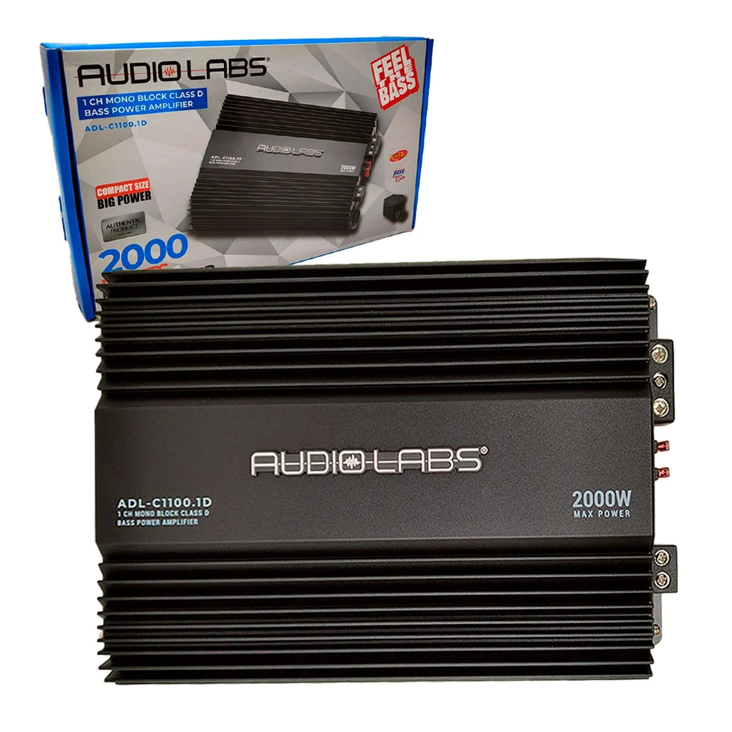 AMPLIFICADOR 2000 WATTS MONOBLOCK AUDIOLABS