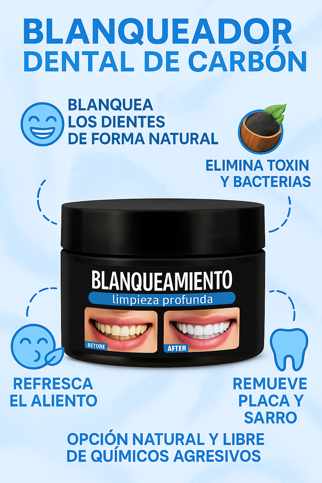 Blanqueador de dientes