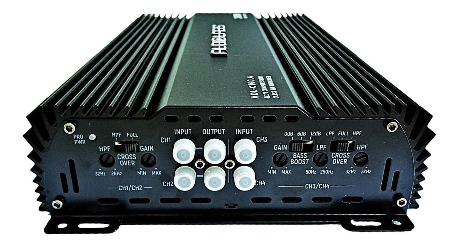 AMPLIFICADOR AUDIOLABS 2400 WATTS 4 CANALES