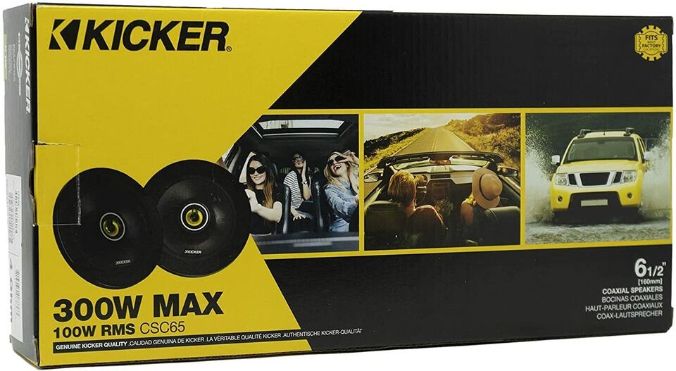 Bocina Kicker 6.5" 300W (46CSC654)