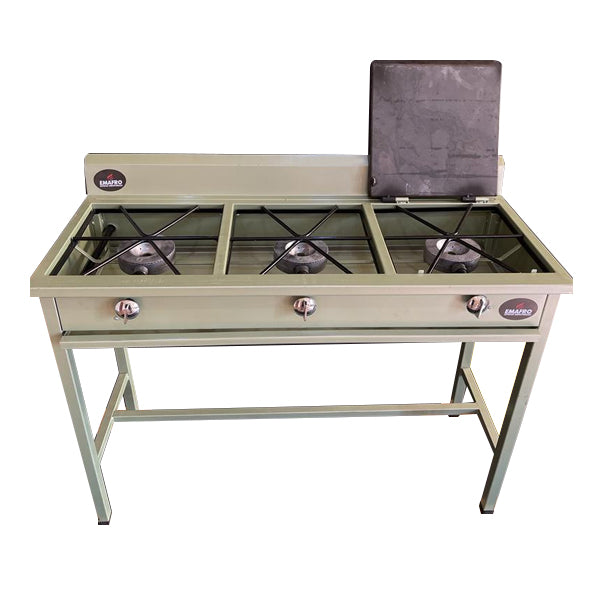 1 ESTUFA INDUSTRIAL 2 QUEMADORES 1 PLANCHA