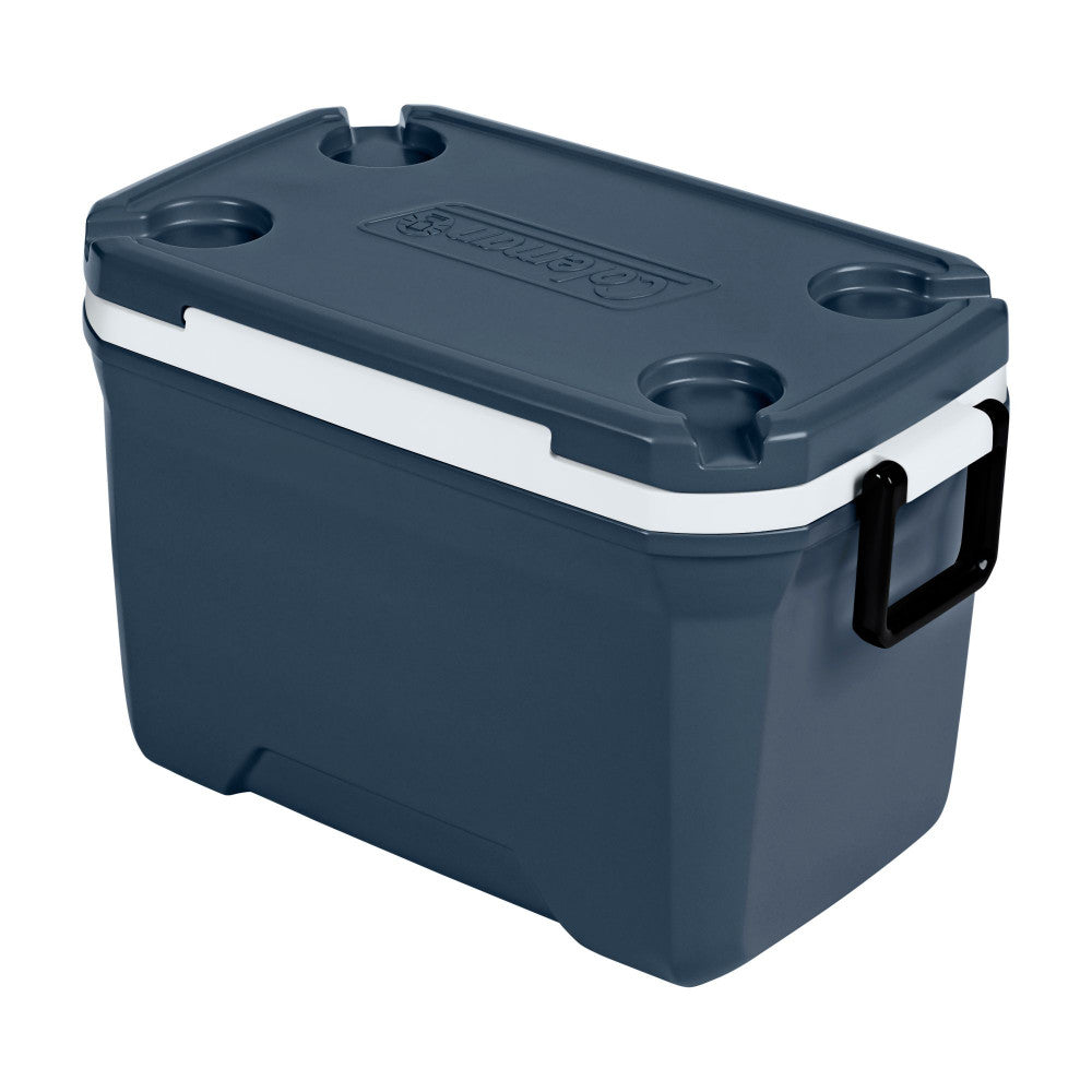 Hielera Portátil Con Capacidad Para 80 Latas, Color Azul, 52QT Coleman