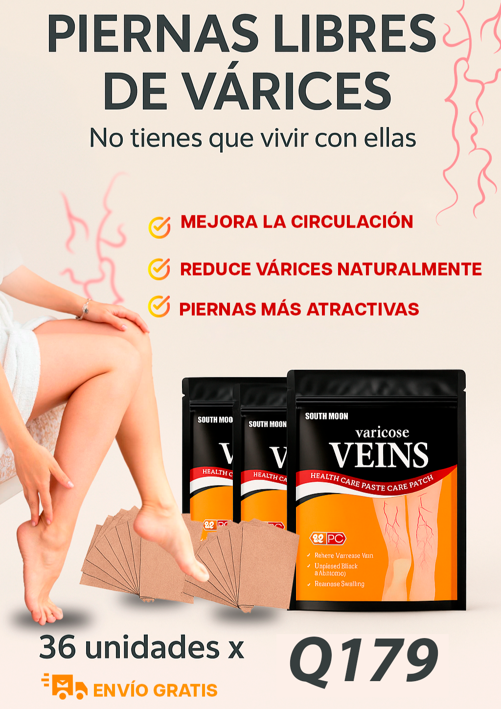 Parches para Várices