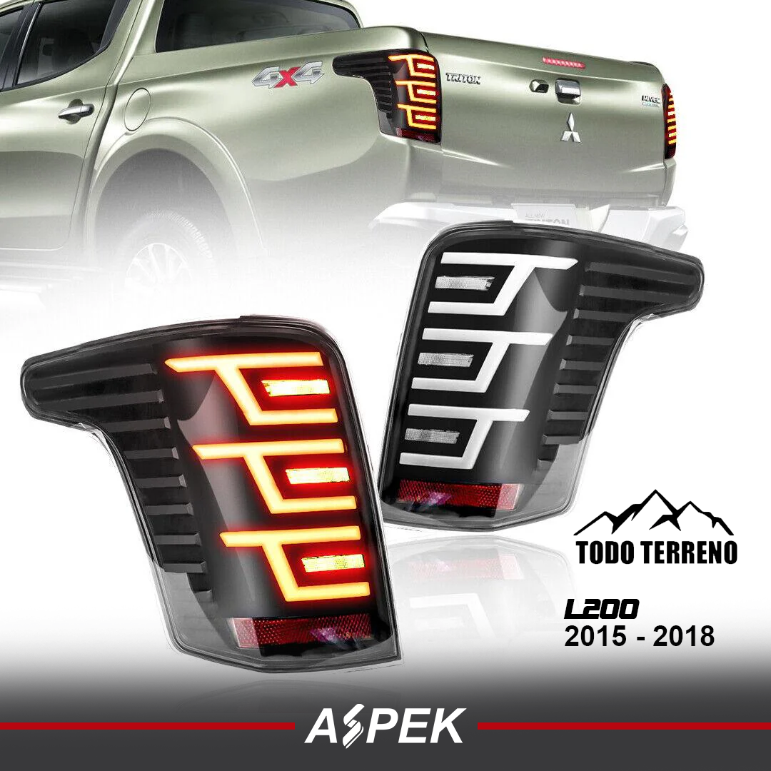 STOP LED AHUMADOS DE L200 DEL 2015 AL 2018