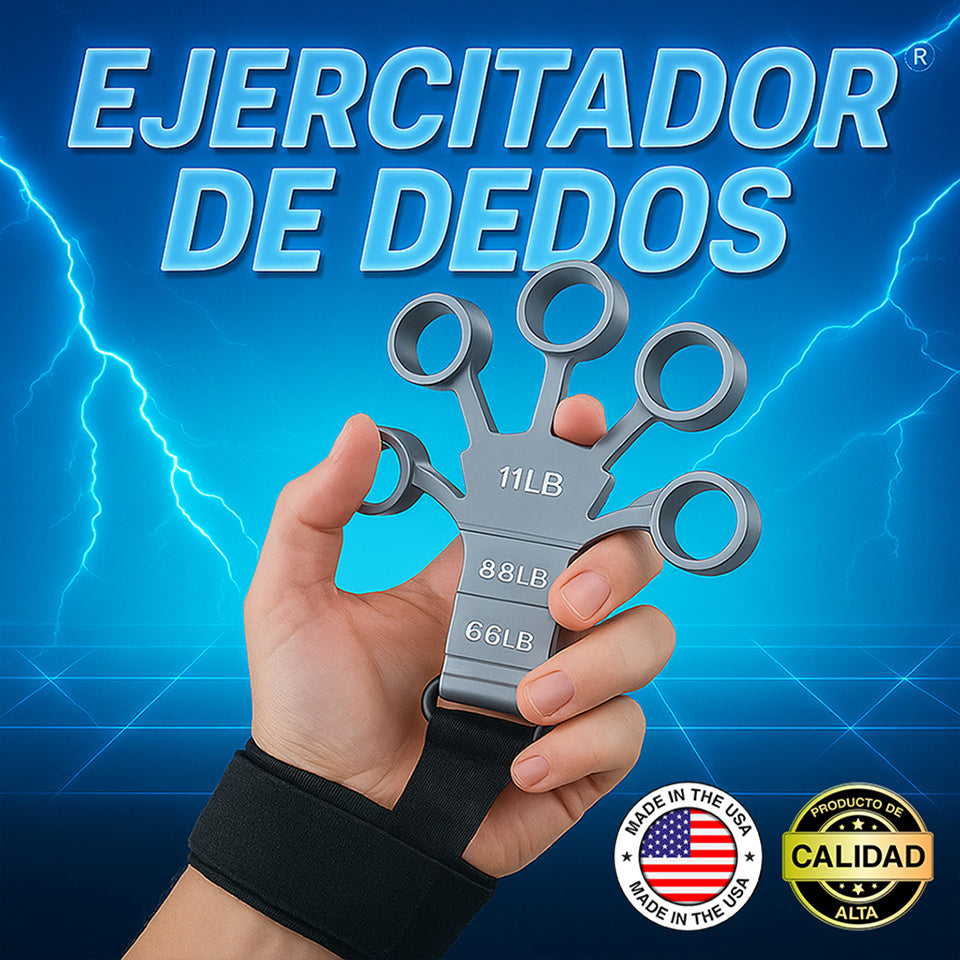 ENTRENADOR DE FUERZA DE AGARRE DE DEDOS