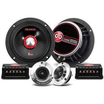 Set de Medios Rangos Open Show DB Drive P3 6K 250 Watts 6.5 Pulgadas PRO Audio Series