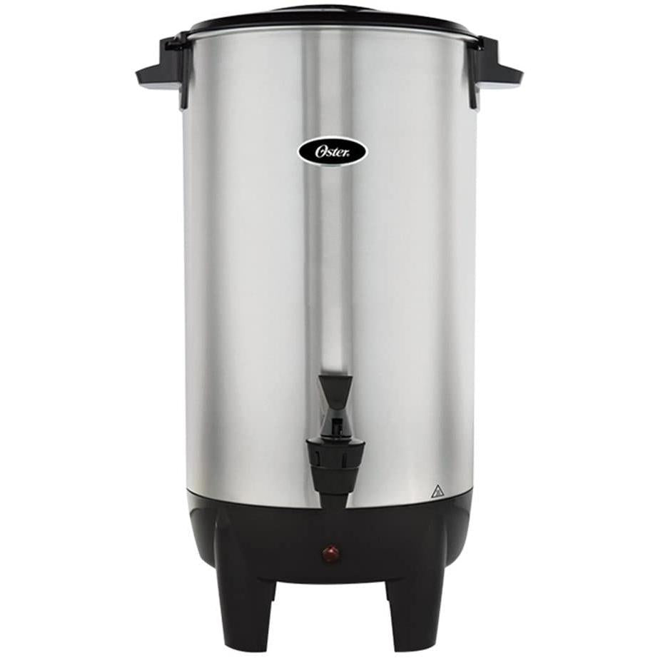Oster, Cafetera/Percoladora De 35 Tazas, Acero Inoxidable