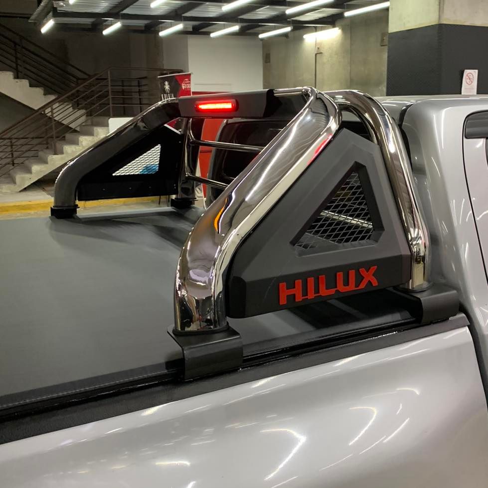 ROLL BAR TUBO HEXAGONAL CROMADO