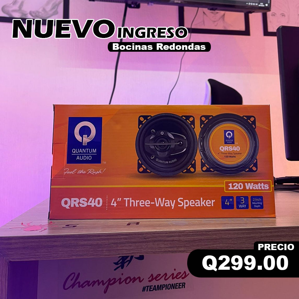 BOCINAS CUANTUM 150 WATTS 4 PULGADAS