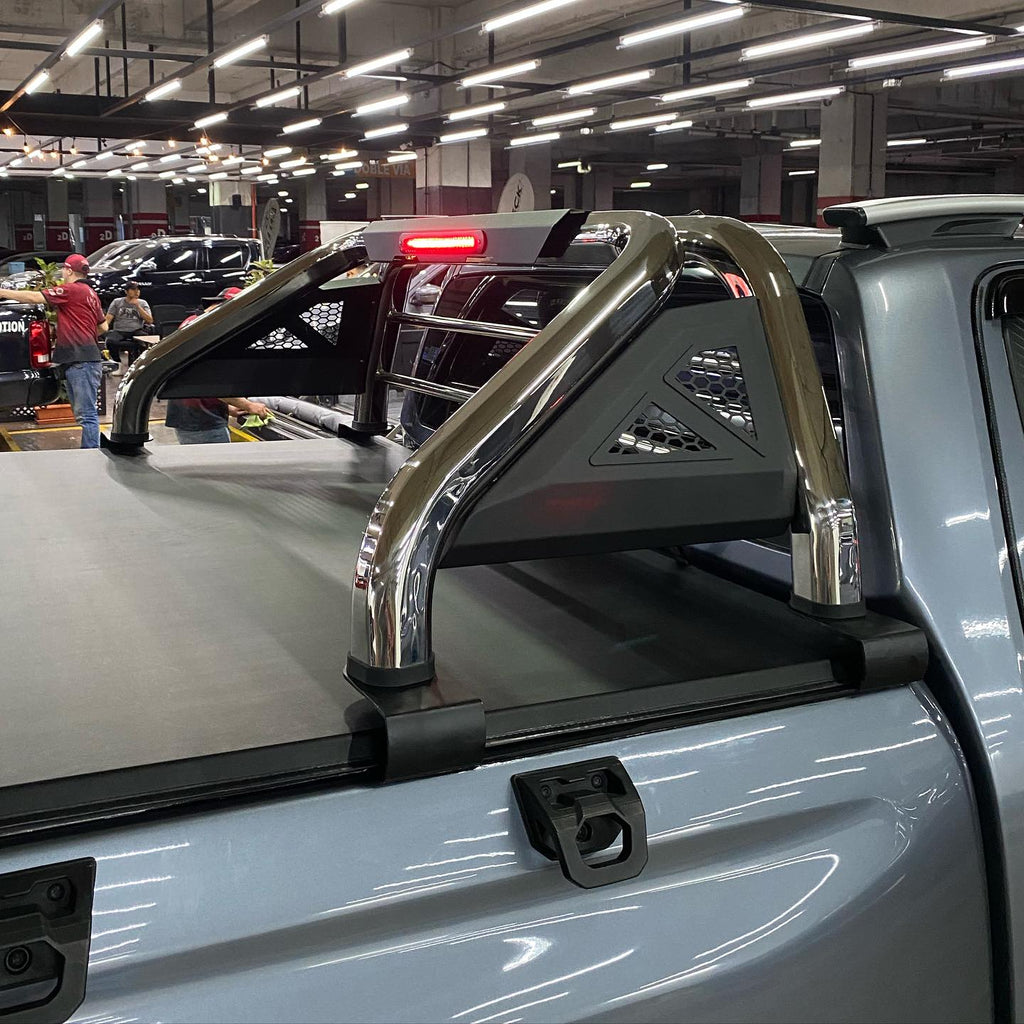 ROLL BAR TUBO HEXAGONAL CROMADO