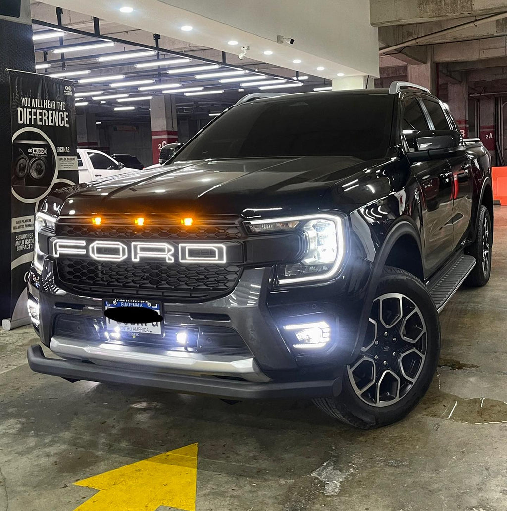 Defensa slim tubo hexagonal negra