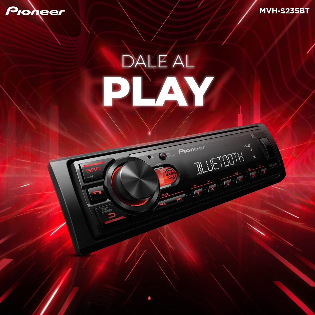 RADIO PIONEER SIN DISCO Y BLUETOOTH / MVH-S235BT