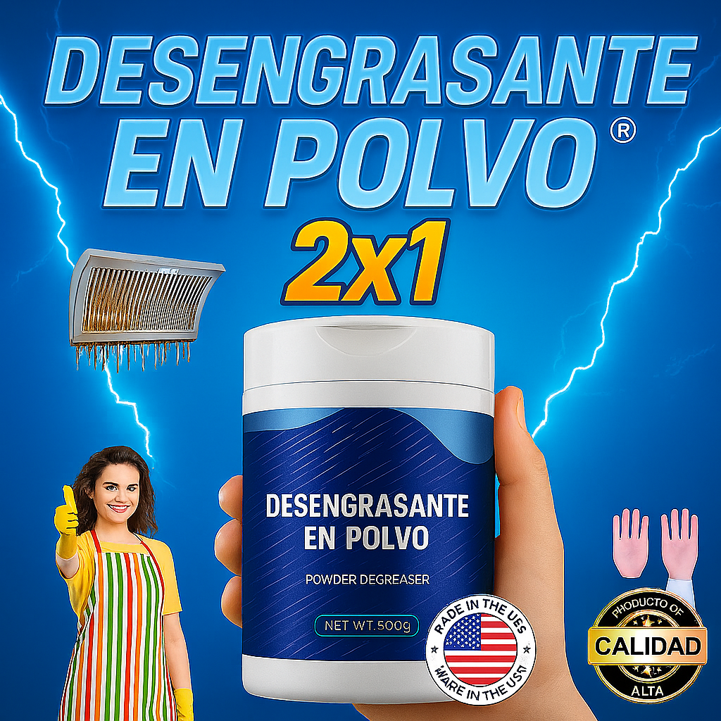Desengrasante en polvo