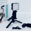 TRIPODE + MICROFONO + LUZ LED + SOPORTE