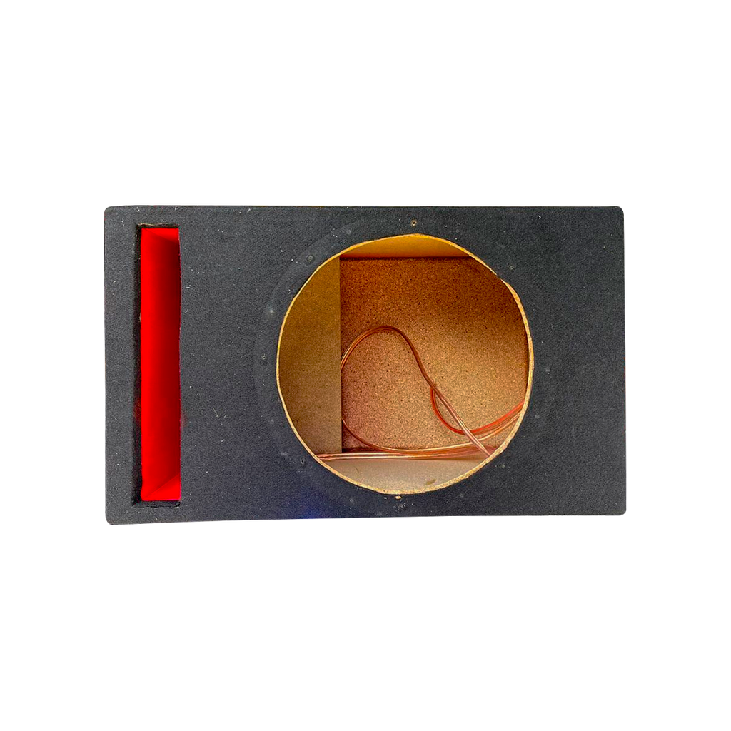 CAJON RECTANGULAR PARA SUBWOOFER DE 12''