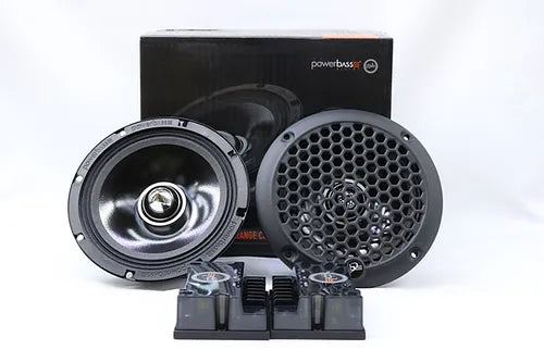 Componente de medios Punta de bala 6.5" POWER BASS C/Tweeter 200W 4XL-65C