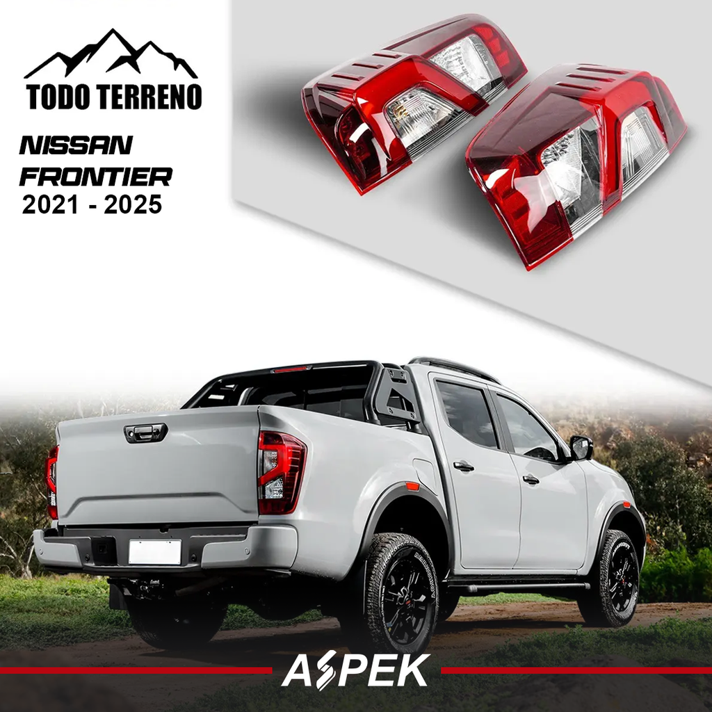 STOP LED AHUMADOS DE NISSAN FRONTIER DEL 2021 AL 2026