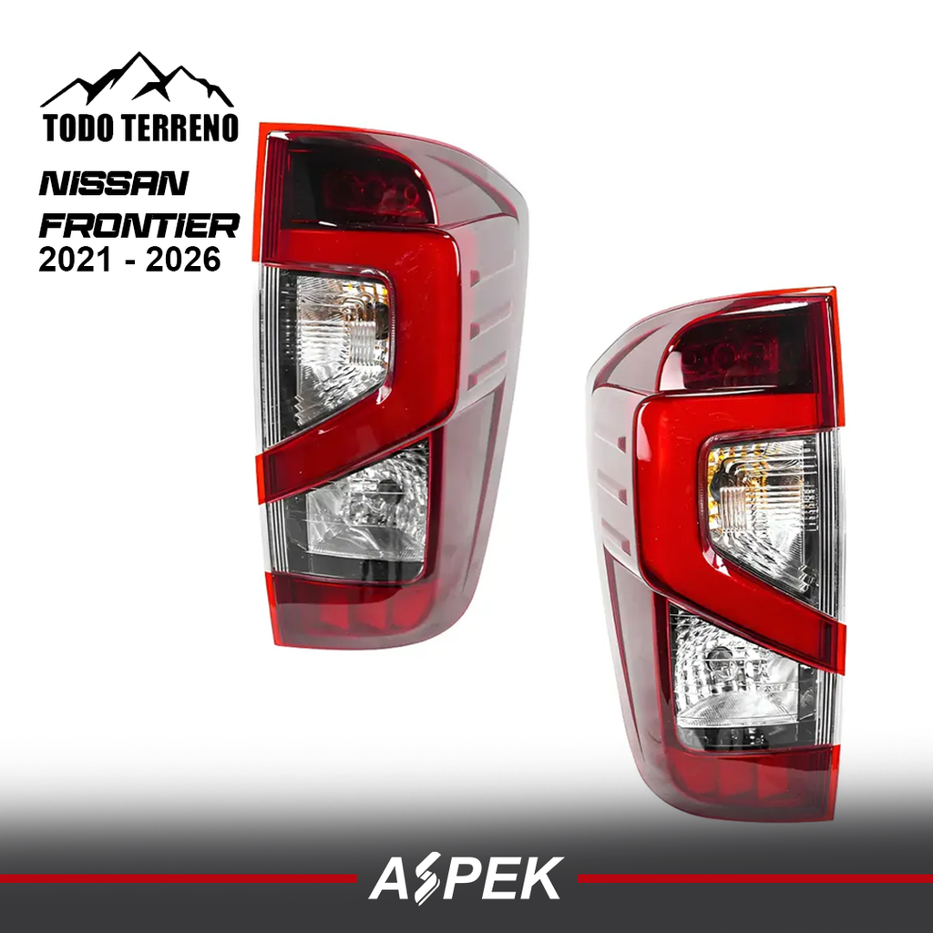STOP LED AHUMADOS DE NISSAN FRONTIER DEL 2021 AL 2026