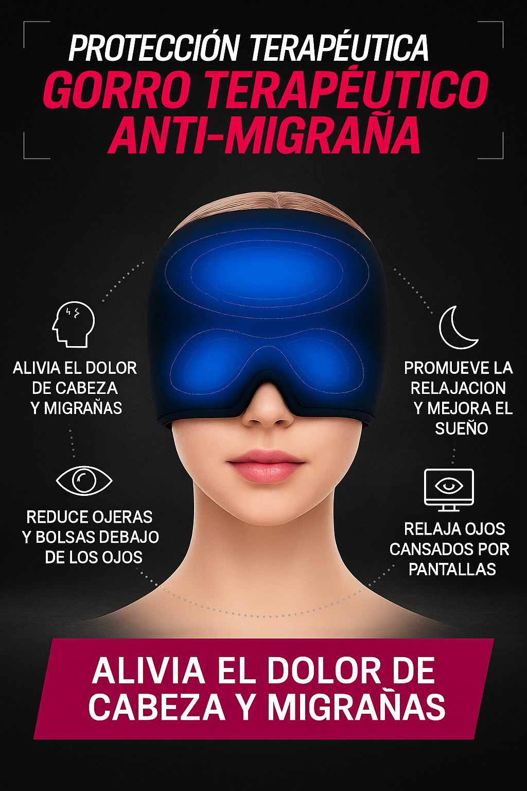 Gorro Terapeutico Antimigraña