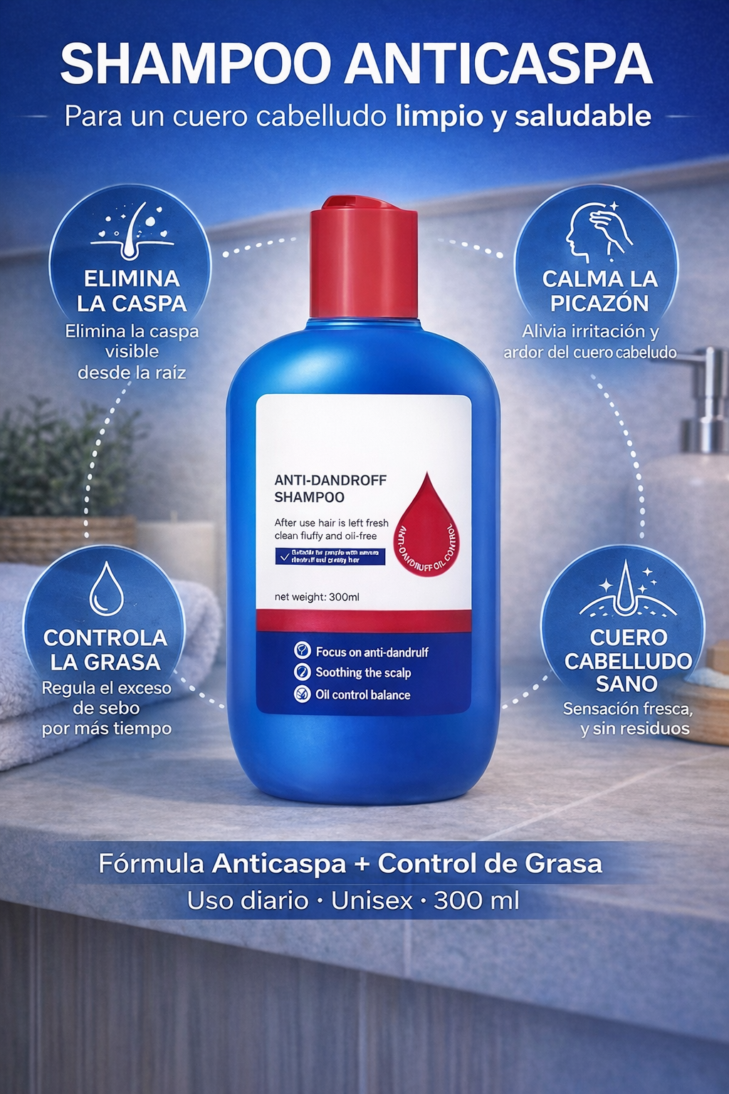 Shampoo Anticaspa NIPPORI