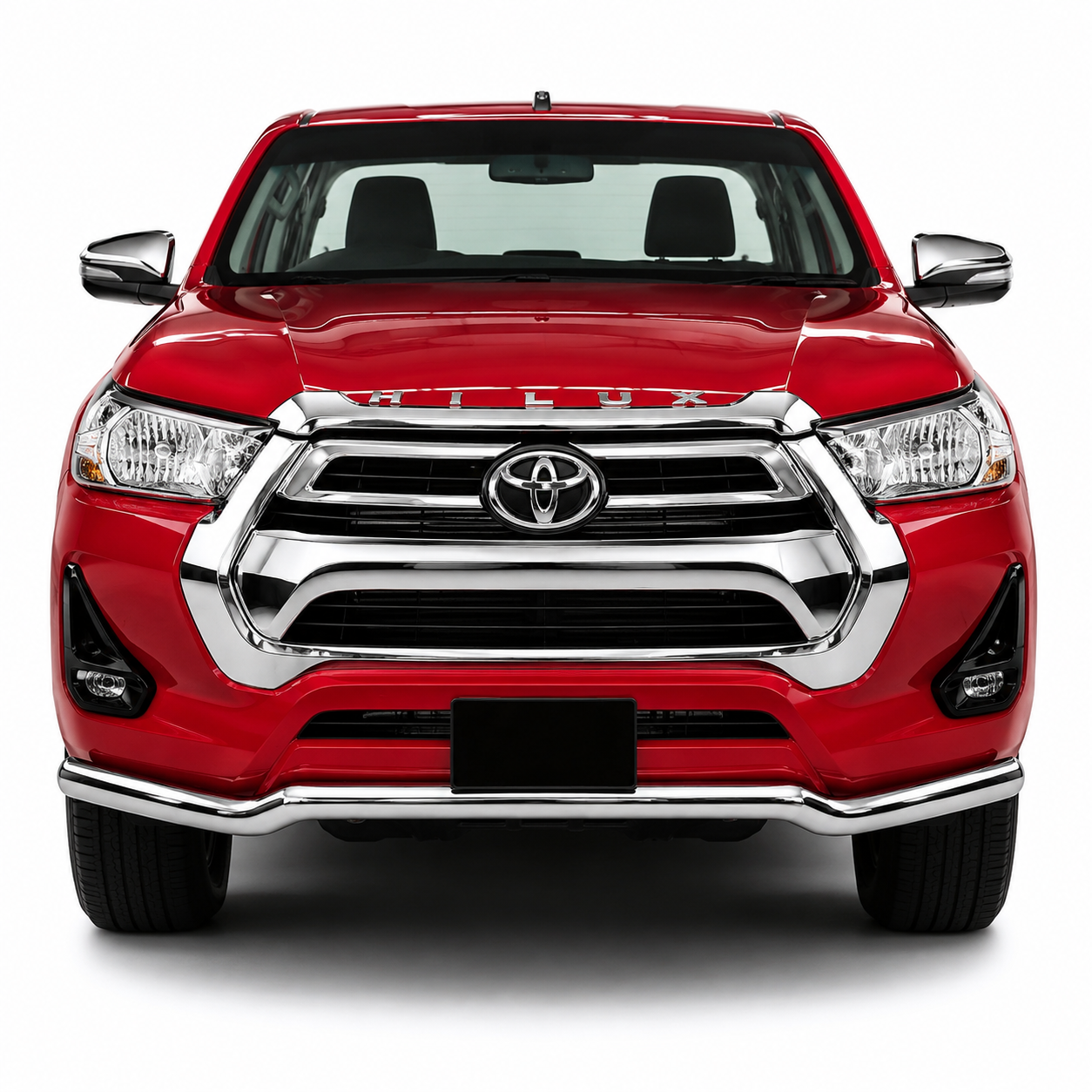Kit de Molduras Cromadas para Persiana Toyota Hilux Revo 2019 - 2026 – 5 Piezas