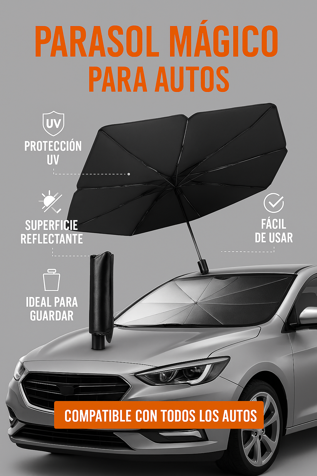 Parasol magico para autos