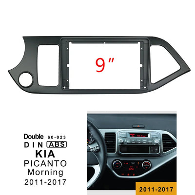 Dash Kit de 9 Pulgadas KIA Picanto Morning 2011 al 2019