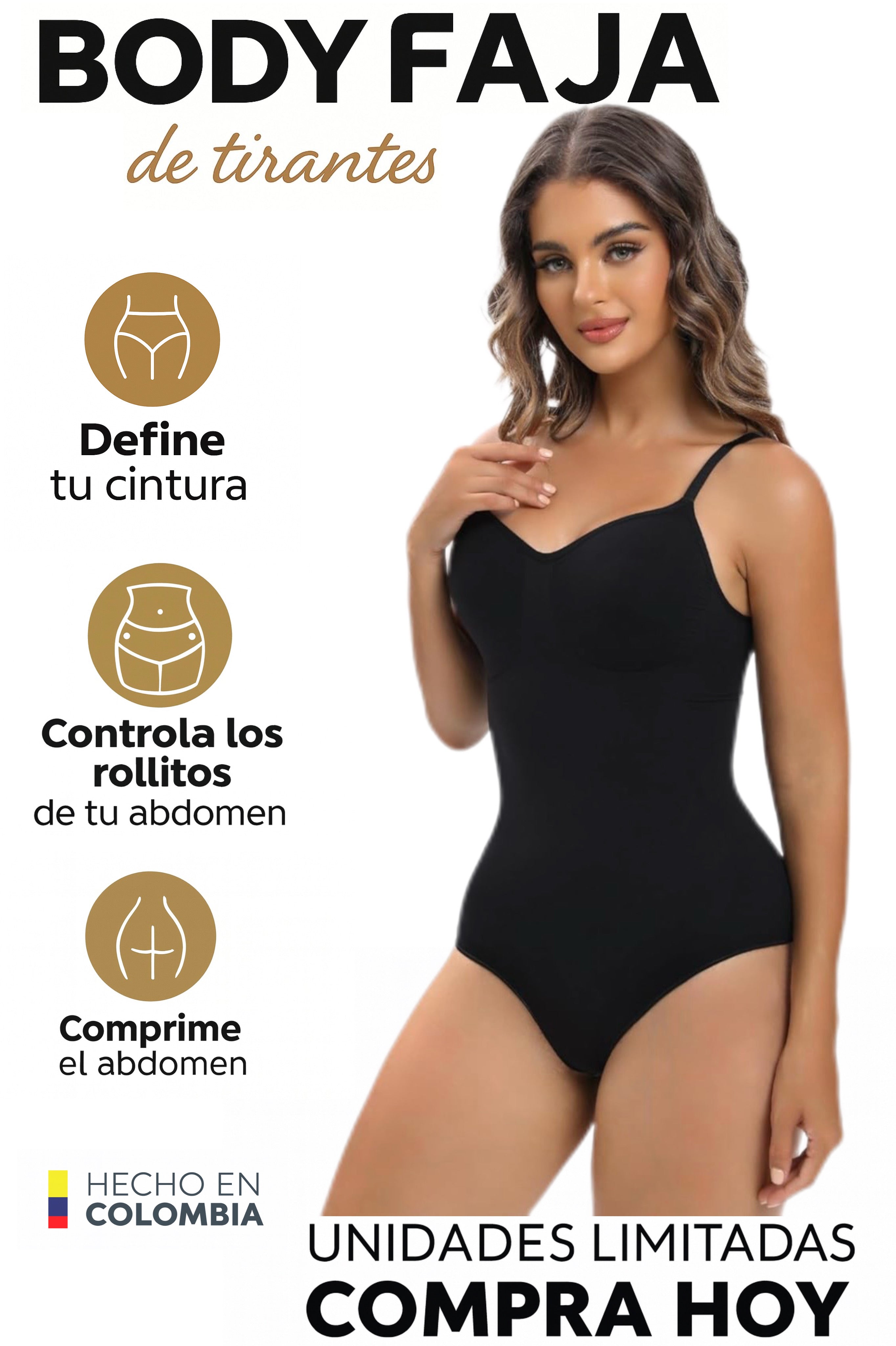 Body Faja Sedutora 100%  Colombiana