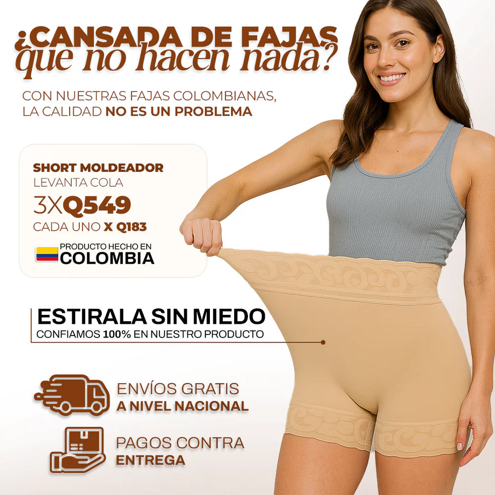 Short Faja levanta cola Cachetero