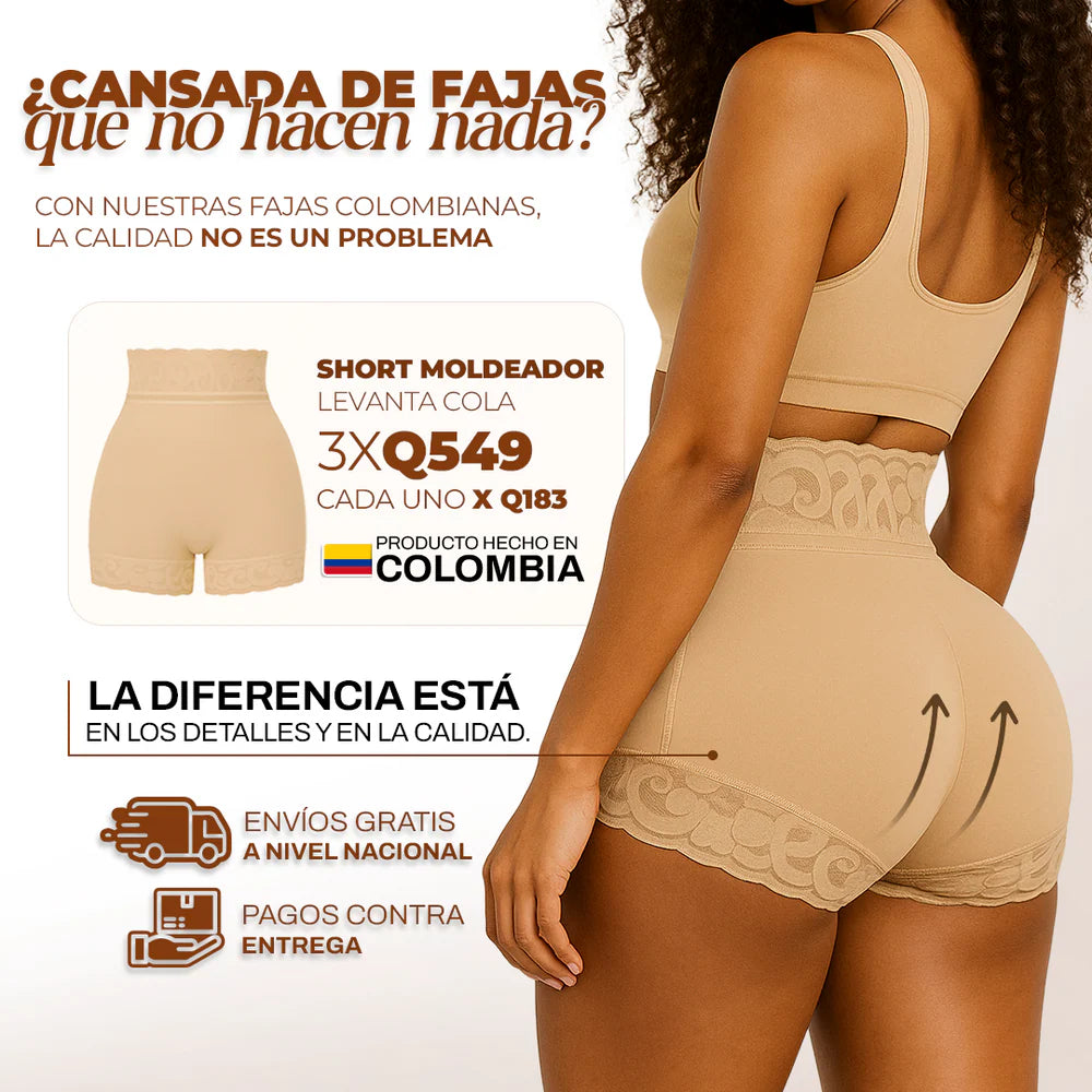 Short Faja levanta cola Cachetero