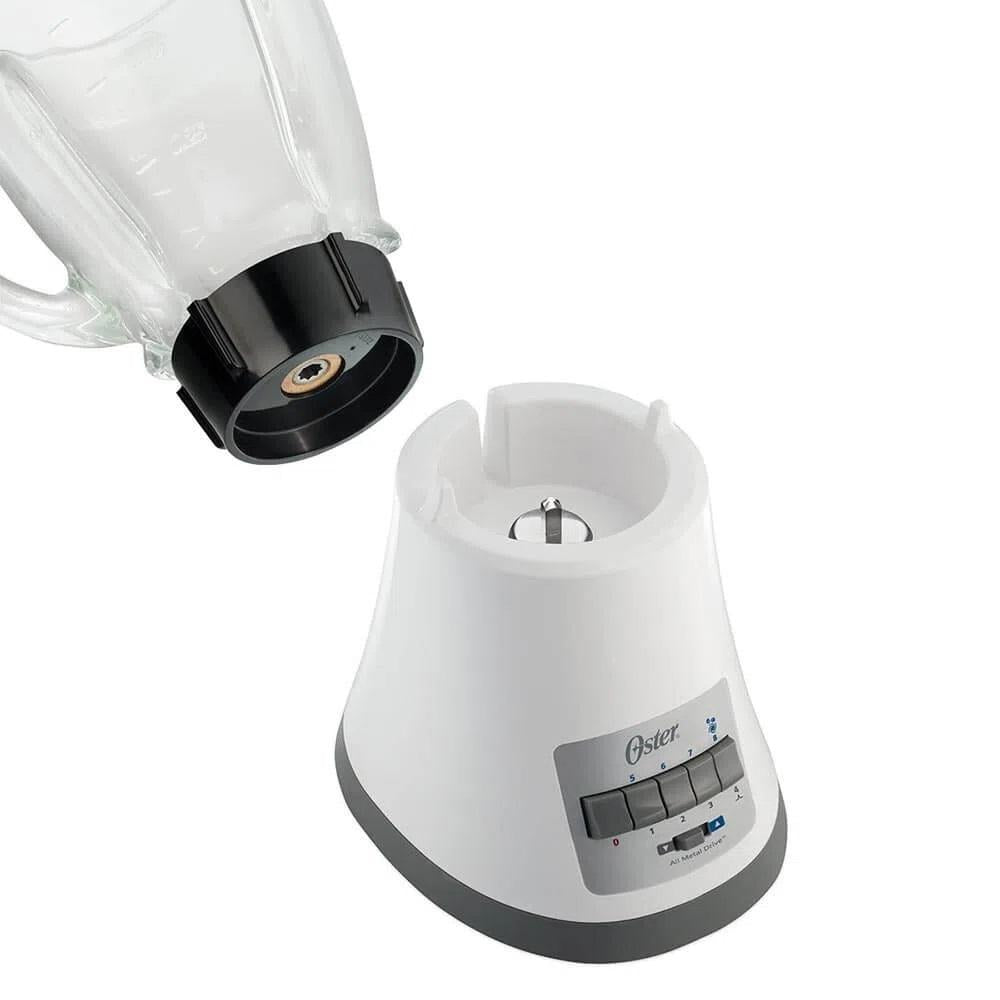 Licuadora Oster Monterrey 450W 8 vel .Blanco Vaso Plástico