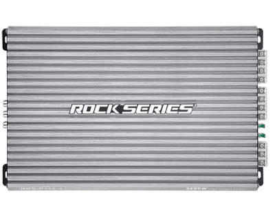 AMPLIFICADOR ROCKSERIES 4 CANALES 2400 WATTS