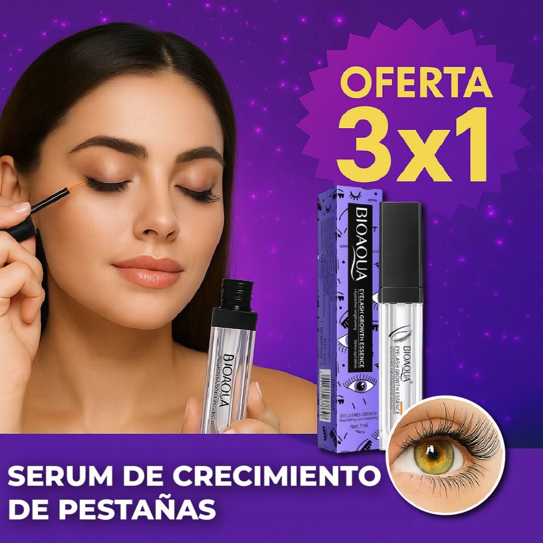 SERUM DE CRECIMIENTO DE PESTAÑAS 3X1