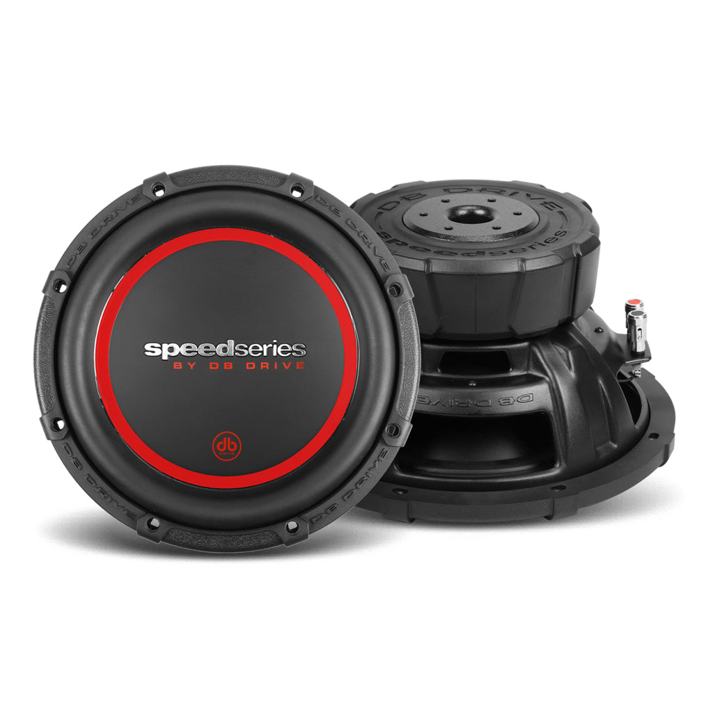 Subwoofer Profesional Doble Bobina DB Drive SPW10D4 1250 Watts 10 Pulgadas 4 Ohms Speed Series