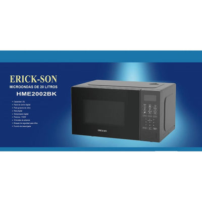 Microondas Erickson 0.7" | 1100 Watts | Panel De Contro Digital