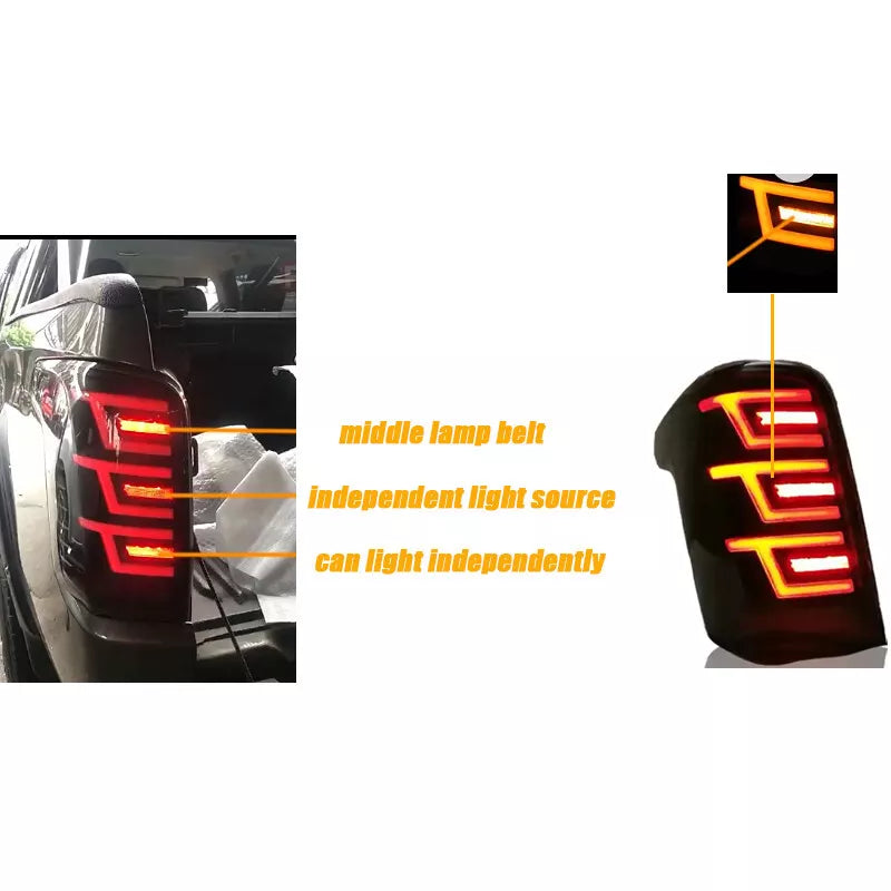 STOP LED AHUMADOS DE L200 DEL 2015 AL 2018