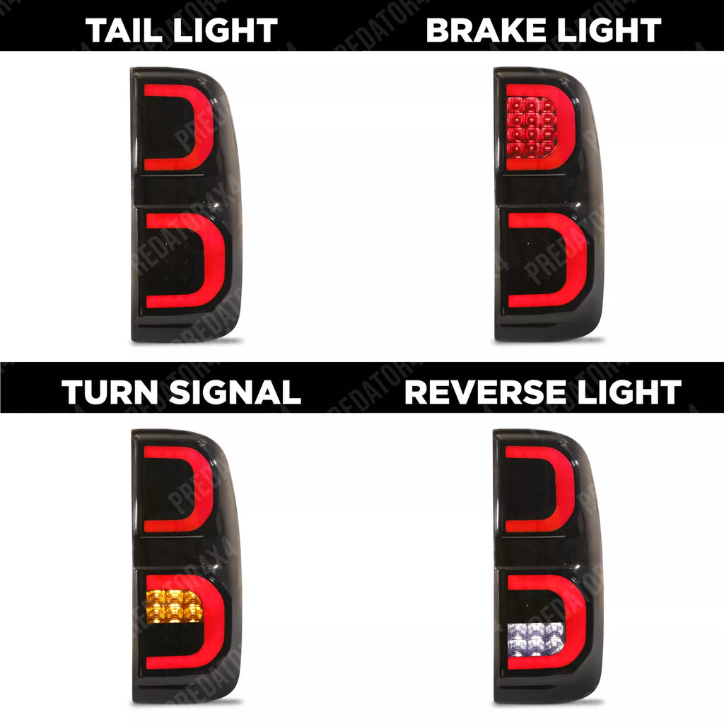 STOP LED AHUMADOS DE HILUX VIGO DEL 2004 AL 2015