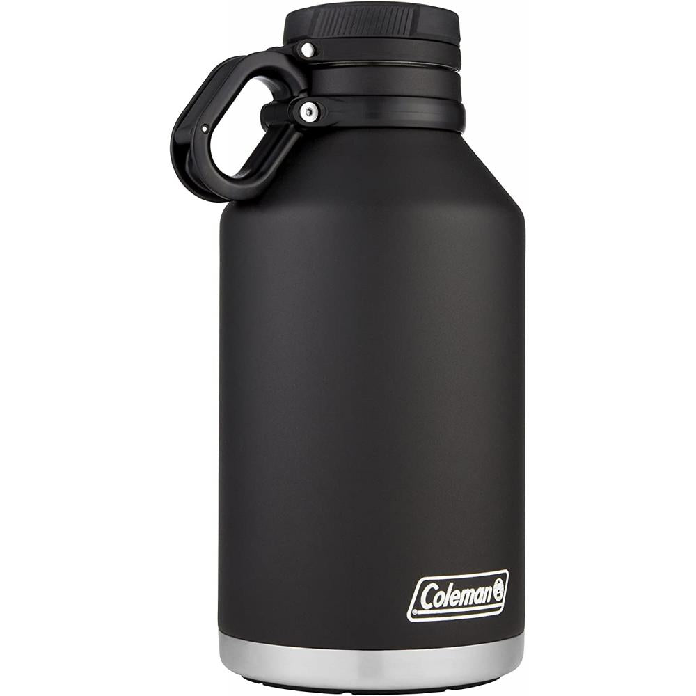 Termo De Acero Inoxidable, 64 Onzas De Capacidad, Color Negro, Coleman