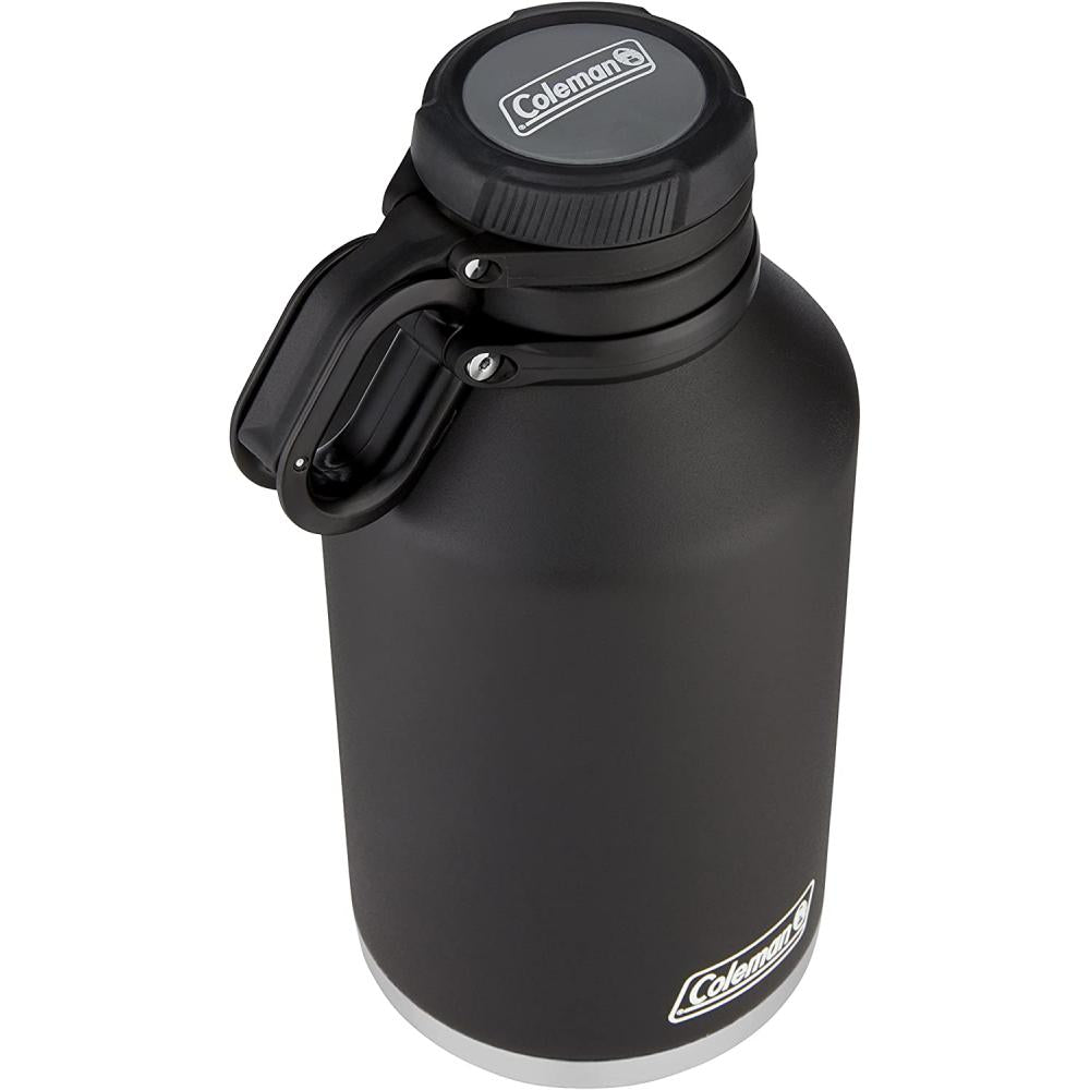 Termo De Acero Inoxidable, 64 Onzas De Capacidad, Color Negro, Coleman