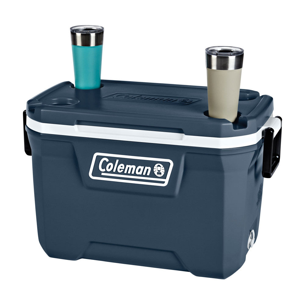 Hielera Portátil Con Capacidad Para 80 Latas, Color Azul, 52QT Coleman