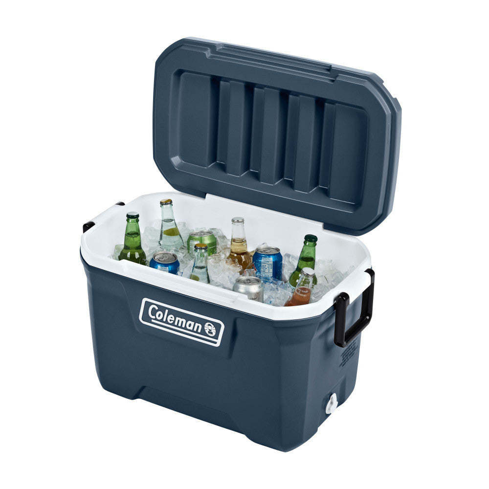 Hielera Portátil Con Capacidad Para 80 Latas, Color Azul, 52QT Coleman