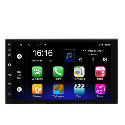 RADIO DE PANTALLA 7 PULGADAS CON SISTEMA ANDROID